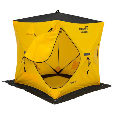 Палатка зимняя CUBE EXTREME 1.5 (широкий вход) (HS-ISТ-CE-1.5-P) Helios