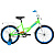 Велосипед ALTAIR KIDS 20 (20" 1 ск. рост. 13") 2022, ярко-зеленый/синий, IBK22AL20040