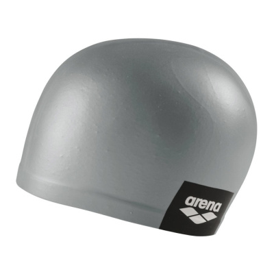Шапочка для плав. "ARENA Logo Moulded Cap", арт.001912202, ТЕМНО-СЕРЫЙ, силикон