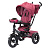 Велосипед трехколесный для детей ТМ KIDS TRIKE 6088 А12М purple бордовый