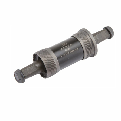 Картридж каретки XH-AXLE-05, ширина каретки 68 мм, длина оси 127.5 мм, резьба 1.37"x24tpi, крепление