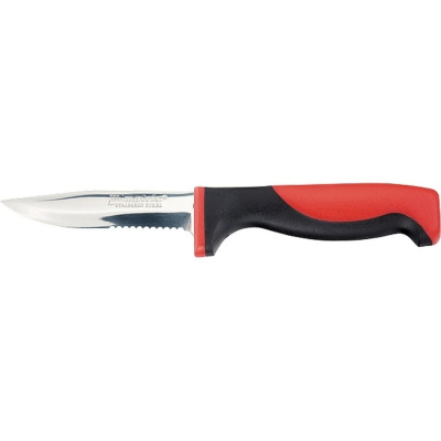 Нож рыбака "FISHERMAN'S DREAM" small, 110 мм, двухк. рук., пластиковые ножны// MATRIX KITCHEN