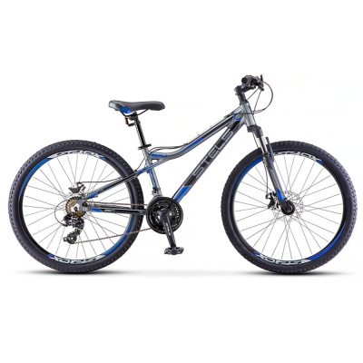 Велосипед 26" STELS Navigator-610 MD (14" Антрацитовый/синий), арт. V040