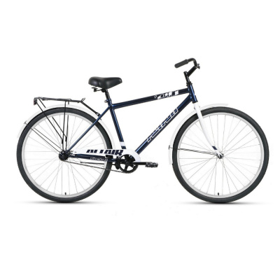 Велосипед ALTAIR CITY 28 high (28" 1 ск. рост. 19") 2022, темно-серый/серебристый, RBK22AL28018		