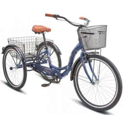 Велосипед 26" STELS Energy-III (16" Синий/Золотой)