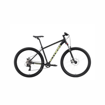 Велосипед Stark'24 Hunter 29.2 D черный/зеленый неон 22"