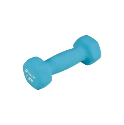 Гантель неопреновая Start Up HY-D-021 1 кг голубой