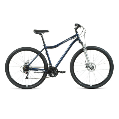 Велосипед ALTAIR MTB HT 29 2.0 disc (29" 21 ск. рост 19") темно-синий/серебристый