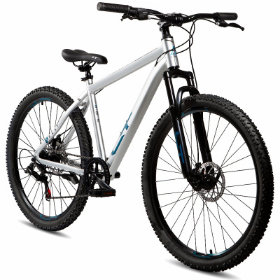 Велосипед 27" LTBIKE SENAT, алюминий, рама 18", 7-ск, диск, серебристый,
