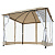 Тент садовый Green Glade 1067 3х3х2,5/2м полиэстер