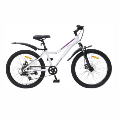 Велосипед 24" AVENGER A241DW, белый