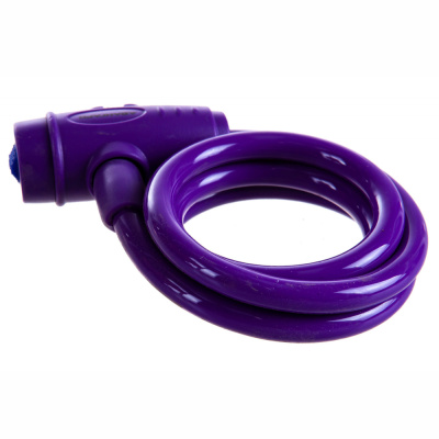 Замок велосипедный тросовый (60,10) АВАНГАРД ВС-Т10 (1000 мм) ТЕХНО ИНДИГО 