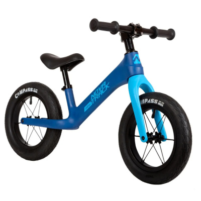 Беговел NOVATRACK 12" INDIGO синий, нейлон, камера, покрышка, алюм.обод