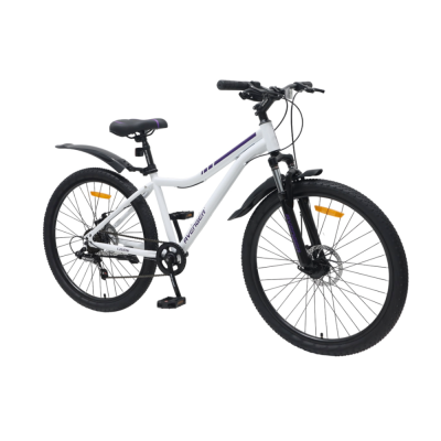 Велосипед 26" AVENGER C261DW, фиолетовый/белый