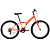 Велосипед FORWARD DAKOTA 24 1.0 (24" 6 ск. рост. 13") 2022, красный/желтый, RBK22FW24591