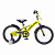 Велосипед Black Aqua Velorun 16" (черно-лимонный)
