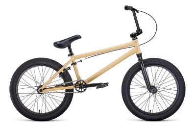 Велосипед FORWARD ZIGZAG 20 (20" 1 ск. рост 20.75") 2019-2020, бежевый, RBKW0XN01002