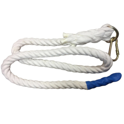 Канат для лазания плетенный, 2 м, нейлон, с карабином Е2272 