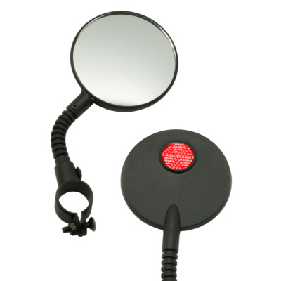 Зеркало круглое D:2" на гибкой ножке с катаф.