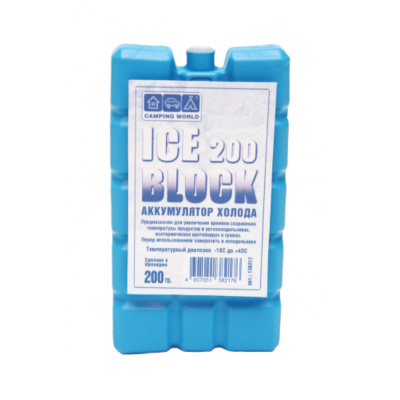 Аккумулятор холода Camping World Iceblock 200 (вес 200 г)