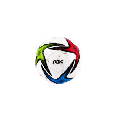 Мяч футбольный RGX-FB-1725 White/Red/Blue/Green Sz5
