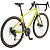 Велосипед Stark'24 Gravel 700.3 D лимонный матовый/оранжевый, зеленый 22"