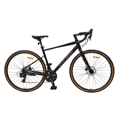 Велосипед 700" AVENGER A716DG, черный