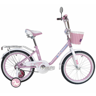 Велосипед Black Aqua Princess 18"; 1s (розовый-белый)