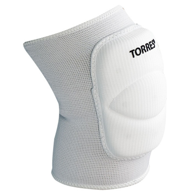 Наколенники спортивные "TORRES Classic", белый,р.L, арт.PRL11016L-01, нейлон, ПУ