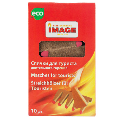Спички длительного горения (для туриста) 10шт Image