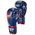 Боксерские перчатки KNOCKOUT синий (8oz)