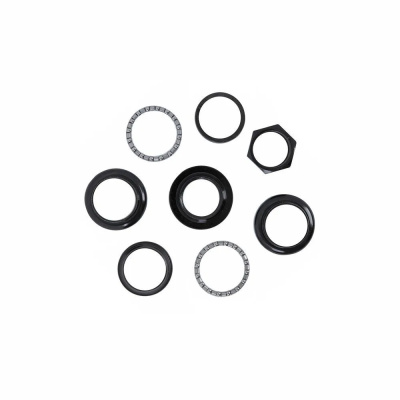 Рулевая колонка, H800K, 1" ISO (30,1 мм), резьбовая, NECO, черная, 1HSSED100001