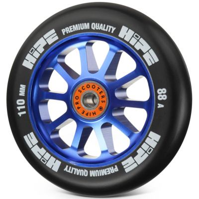 Колесо HIPE 10spoke 110mm blue/black