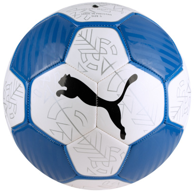 Мяч футб. PUMA Prestige, 08399203,р.5, 24 панели, ТПУ, маш.сшивка, бело-синий