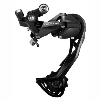 Переключатель скоростей задний Shimano Alivio RD-M3100-SGS на 9 скоростей, под болт, черный,
