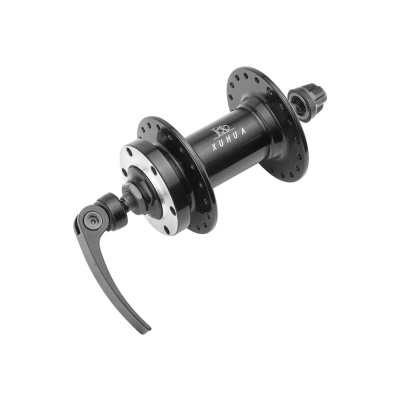 Втулка передняя XH-HUB-05FQ 32Н диск. эксц. пром. подшип. алюм. чёрная, арт. 130329