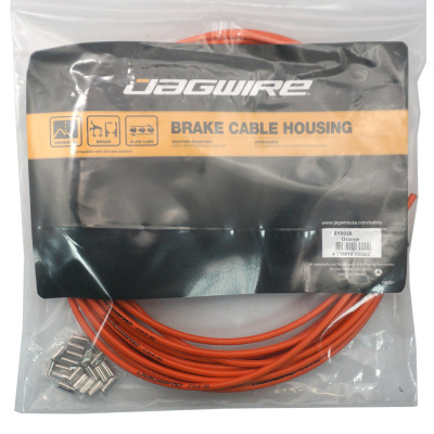 Оплетка троса тормоза, JAGWIRE, 5.0 мм, бухта 10 м, CGX-SL, черная