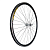 Колесо переднее 24" обод двойной алюм. серебр., втулка под гайку