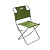 Стул туристический со спинкой СР-400.19с (ст.труба д19) Green (T-N-TC-400.19s-G) NISUS (Тонар)