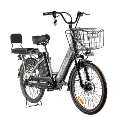 Электровелосипед Gelbert ALFA 2 PRO (Серый-2933)