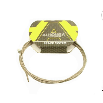 Трос торм. 1,5х2000мм гальван. с тефл. покр., головка 7x6мм в инд.уп.