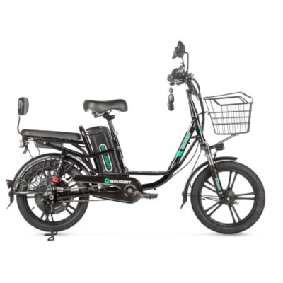 Электровелосипед Gelbert Khan 2 Черный-3115