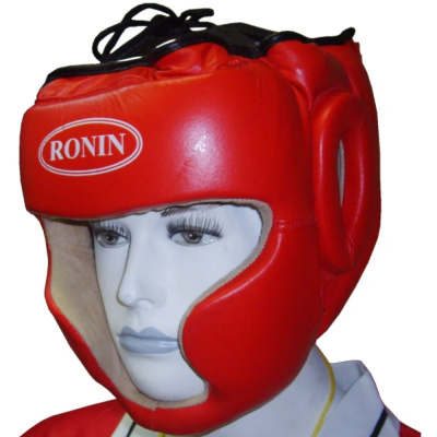 Шлем p.M  бокс. красный трениров Ronin (закрытый), и/к (Flex) F182A 