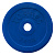 Диск обрезин.  "TORRES  2,5 кг" арт.PL50392, d.25мм, металл в резиновой оболочке, синий