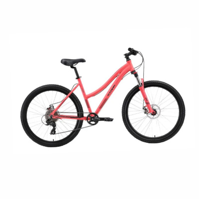 Велосипед Stark'24 Luna 26.2 D розовый/черный 18"