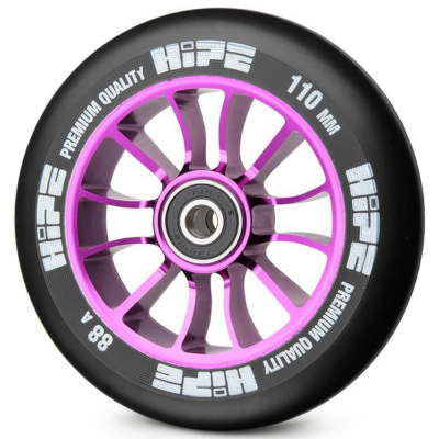 Колесо HIPE H01 110мм black/purple