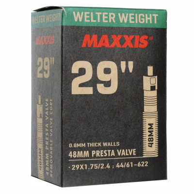 Велокамера Maxxis 2023 Welter Weight 29X1.75/2.4 LFVSEP48 Вело ниппель 0.8mm (б/р)