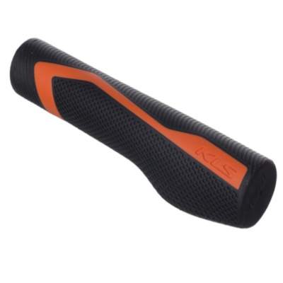 Грипсы KLS TOKEN LockOn чёрный/оранж.