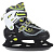 Раздвижные коньки Cosmo green (с мехом) (L (39-42))