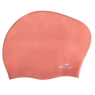 Шапочка для плавания 25DEGREES Mamana Brick Red 25D21014A, силикон, для длинных волос 